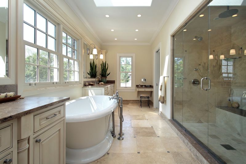 Luxury bathroom upgrade with soaking tub